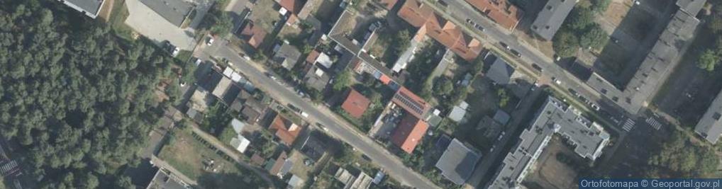 Zdjęcie satelitarne Cicha ul.