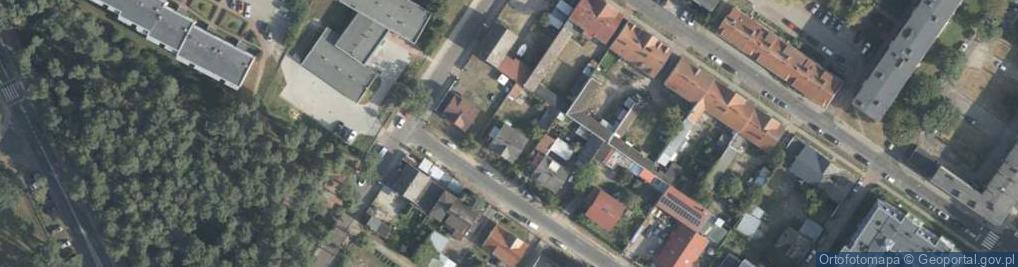 Zdjęcie satelitarne Cicha ul.