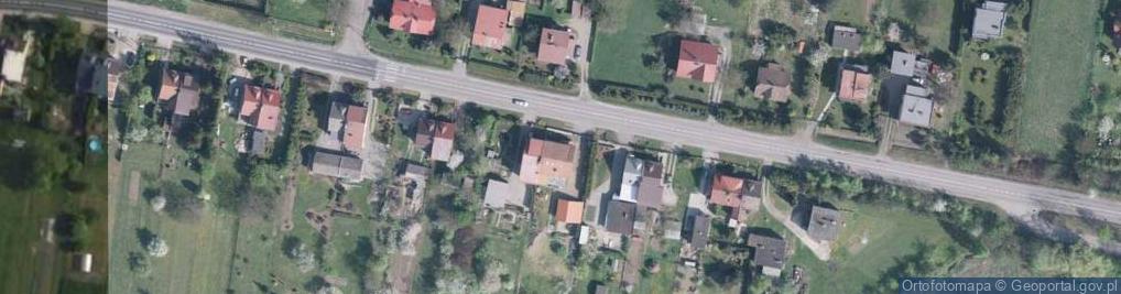 Zdjęcie satelitarne Cieszyńska ul.