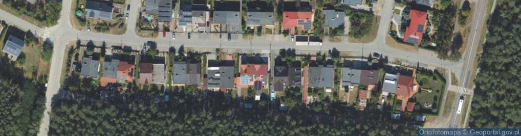 Zdjęcie satelitarne Cisowa ul.
