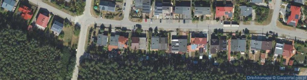 Zdjęcie satelitarne Cisowa ul.