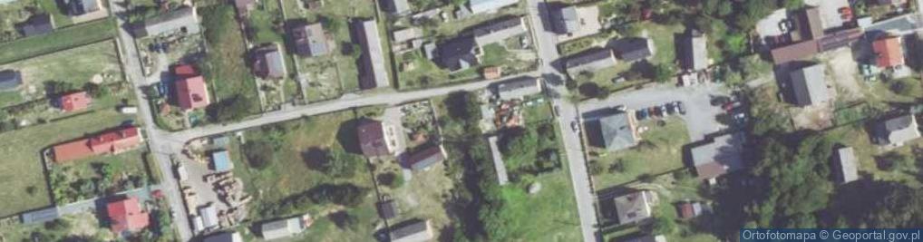 Zdjęcie satelitarne Ciasna ul.