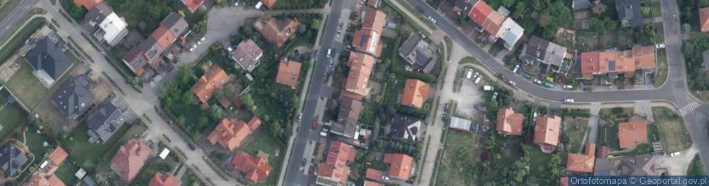 Zdjęcie satelitarne Cisowa ul.