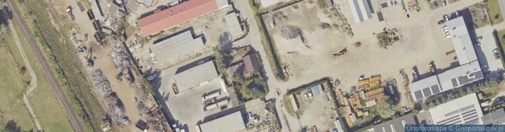 Zdjęcie satelitarne Cicha ul.