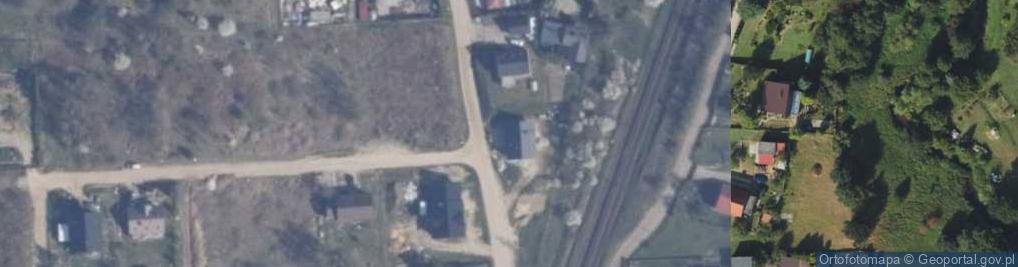 Zdjęcie satelitarne Cicha ul.