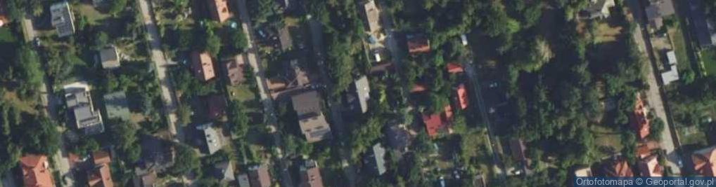 Zdjęcie satelitarne Ciszy Leśnej ul.