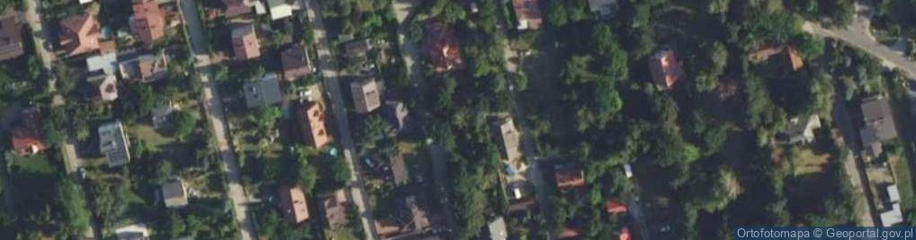 Zdjęcie satelitarne Ciszy Leśnej ul.