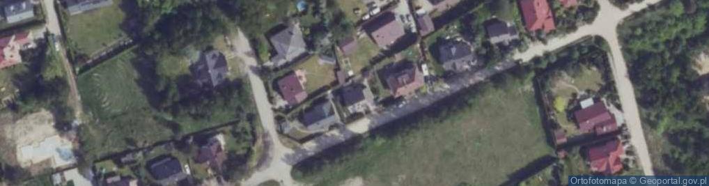 Zdjęcie satelitarne Cisowa ul.