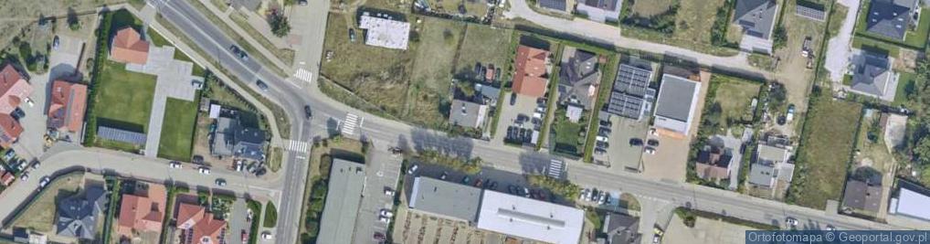 Zdjęcie satelitarne Cicha ul.