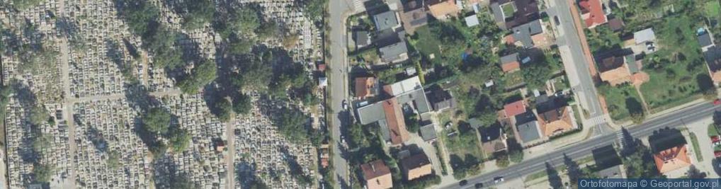 Zdjęcie satelitarne Cicha ul.