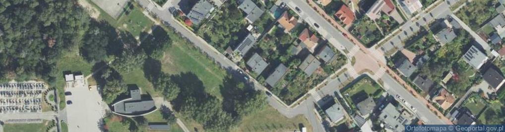 Zdjęcie satelitarne Cicha ul.