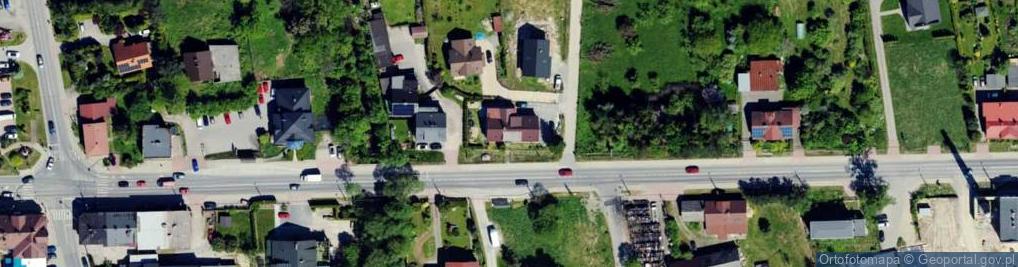 Zdjęcie satelitarne Cieszyńska ul.