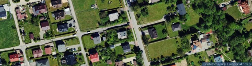 Zdjęcie satelitarne Cisowa ul.