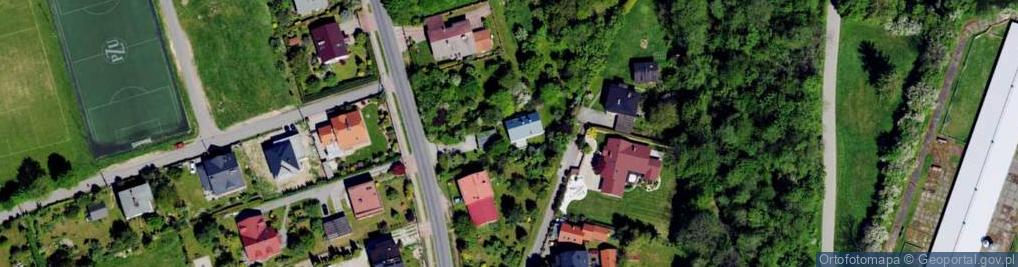 Zdjęcie satelitarne Cisowa ul.