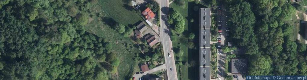 Zdjęcie satelitarne Cieszyńska ul.