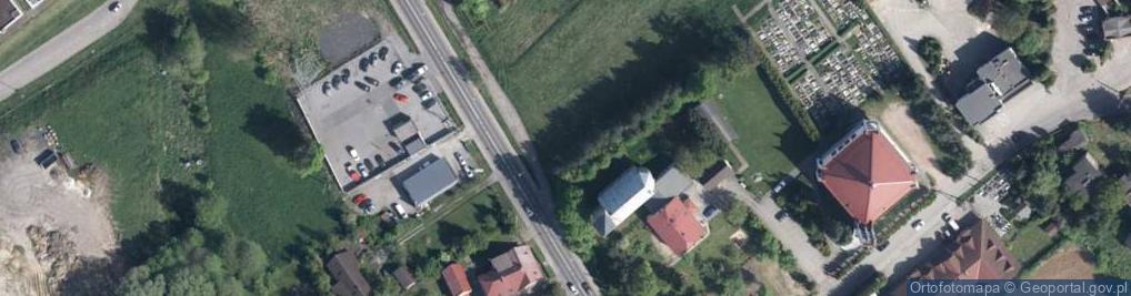 Zdjęcie satelitarne Cieszyńska ul.