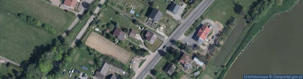 Zdjęcie satelitarne Cieszyńska ul.