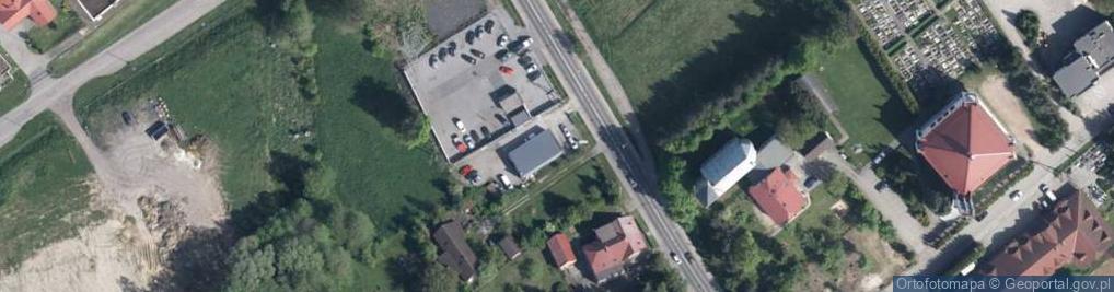 Zdjęcie satelitarne Cieszyńska ul.