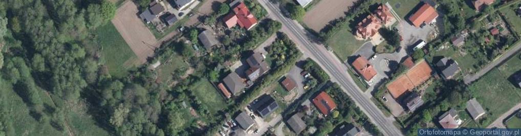 Zdjęcie satelitarne Cieszyńska ul.