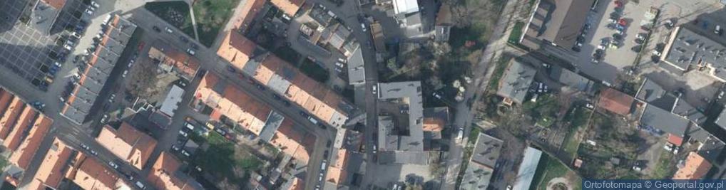 Zdjęcie satelitarne Cicha ul.