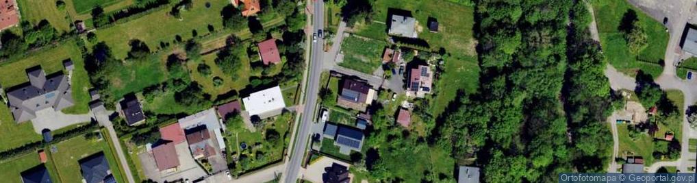 Zdjęcie satelitarne Cisowa ul.