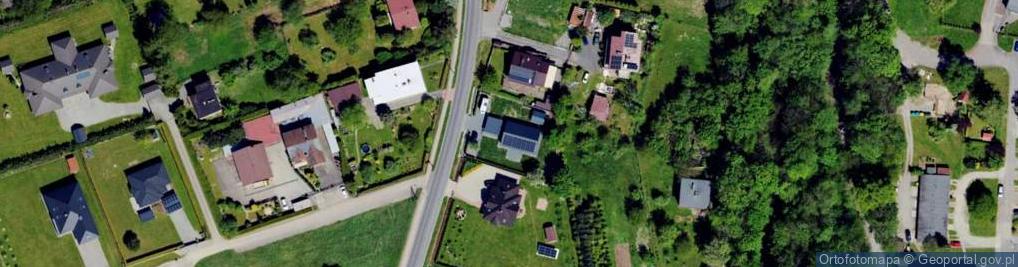Zdjęcie satelitarne Cisowa ul.