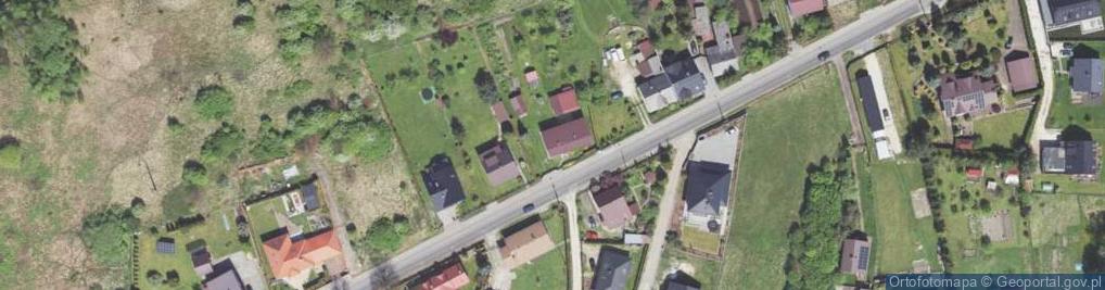 Zdjęcie satelitarne Ciężkowicka ul.