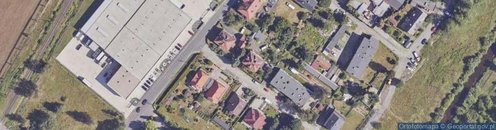 Zdjęcie satelitarne Cicha ul.