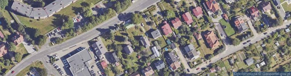 Zdjęcie satelitarne Cieplicka ul.