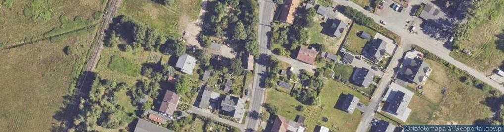 Zdjęcie satelitarne Cieplicka ul.