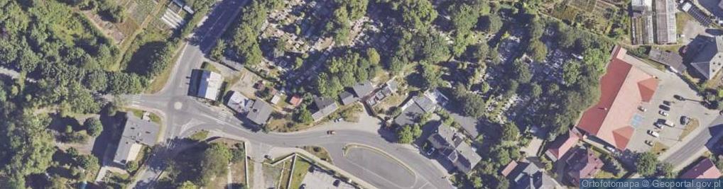 Zdjęcie satelitarne Cieplicka ul.