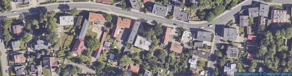 Zdjęcie satelitarne Cieplicka ul.