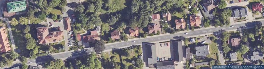 Zdjęcie satelitarne Cieplicka ul.
