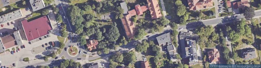 Zdjęcie satelitarne Cieplicka ul.