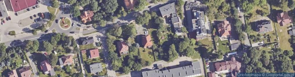 Zdjęcie satelitarne Cieplicka ul.