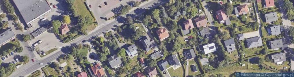 Zdjęcie satelitarne Cieplicka ul.