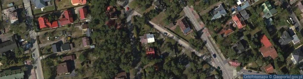Zdjęcie satelitarne Cicha ul.