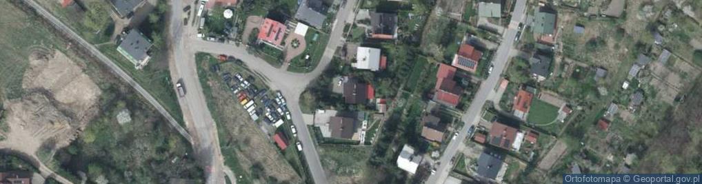 Zdjęcie satelitarne Cisowa ul.