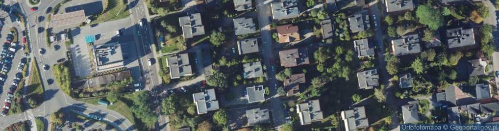 Zdjęcie satelitarne Cicha ul.