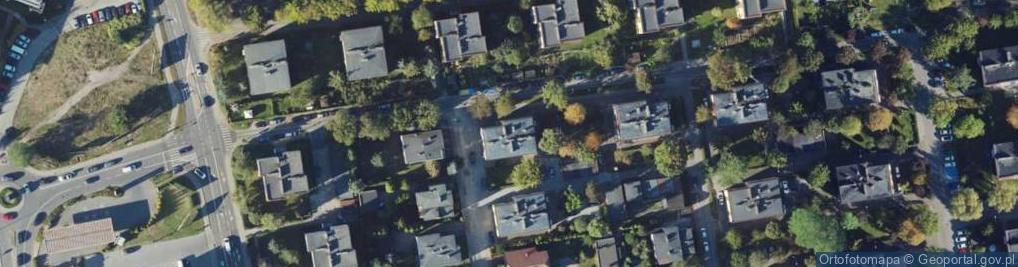 Zdjęcie satelitarne Cicha ul.