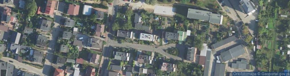 Zdjęcie satelitarne Cichy Zaułek ul.