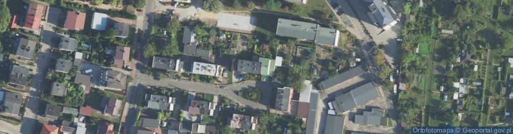 Zdjęcie satelitarne Cichy Zaułek ul.