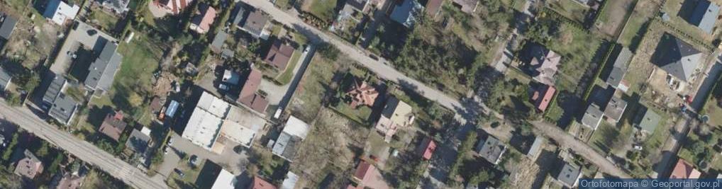 Zdjęcie satelitarne Cienista ul.