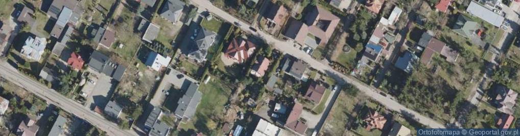 Zdjęcie satelitarne Cienista ul.