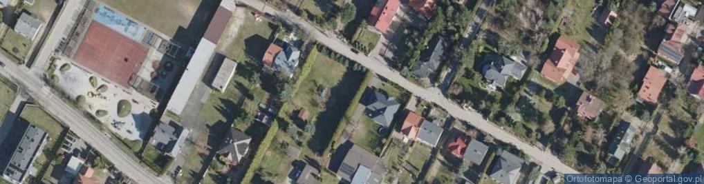 Zdjęcie satelitarne Cienista ul.