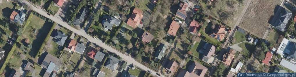 Zdjęcie satelitarne Cienista ul.