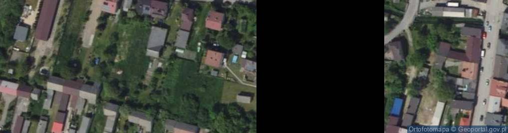 Zdjęcie satelitarne Cicha ul.
