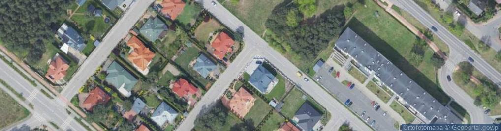 Zdjęcie satelitarne Cisowa ul.