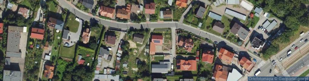 Zdjęcie satelitarne Cienista ul.