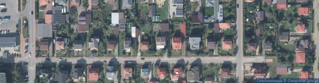 Zdjęcie satelitarne Cicha ul.
